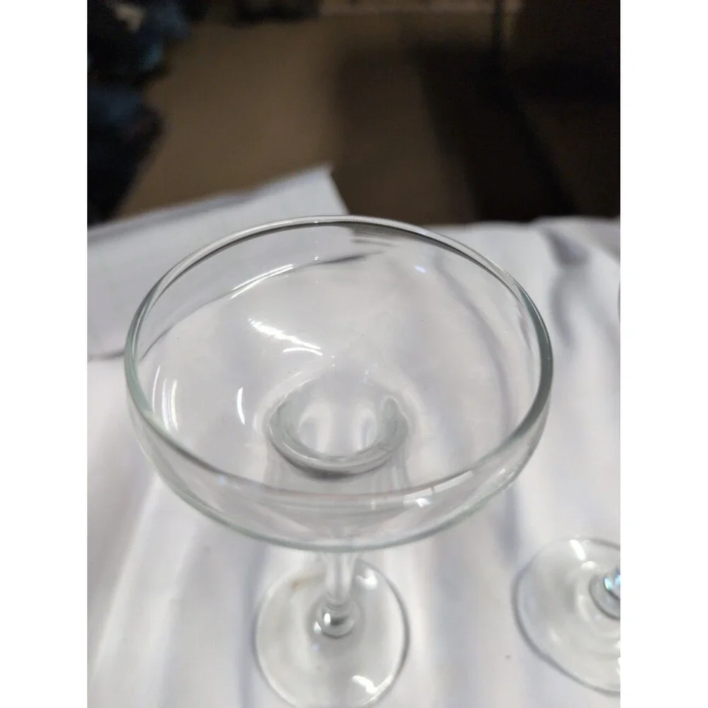 Set of 2 Clear Glass Champagne Flutes - 25% Off 5+ Items